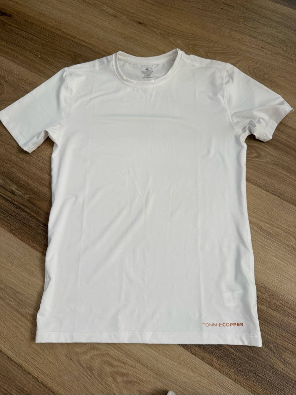 Tommie Copper White Performance Crew Tee